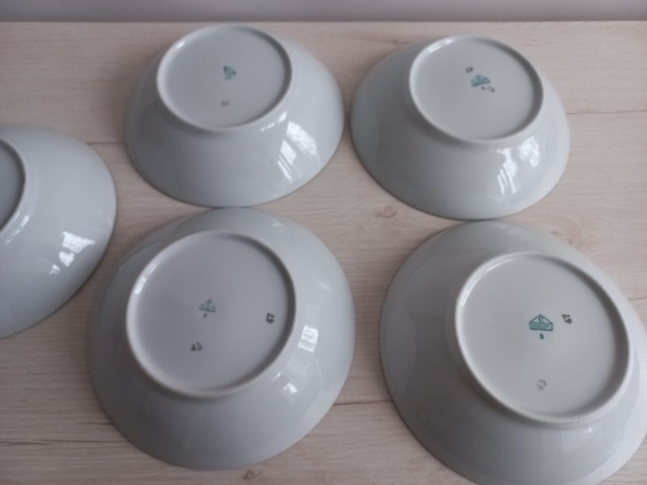 Porcelanowe - Miseczki z okresu PRL-u  - CHODZIEŻ