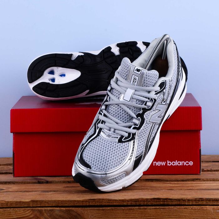 (2366) Акція! Кросівки New Balance 740 сірі (41-46) нб NB ню беленс