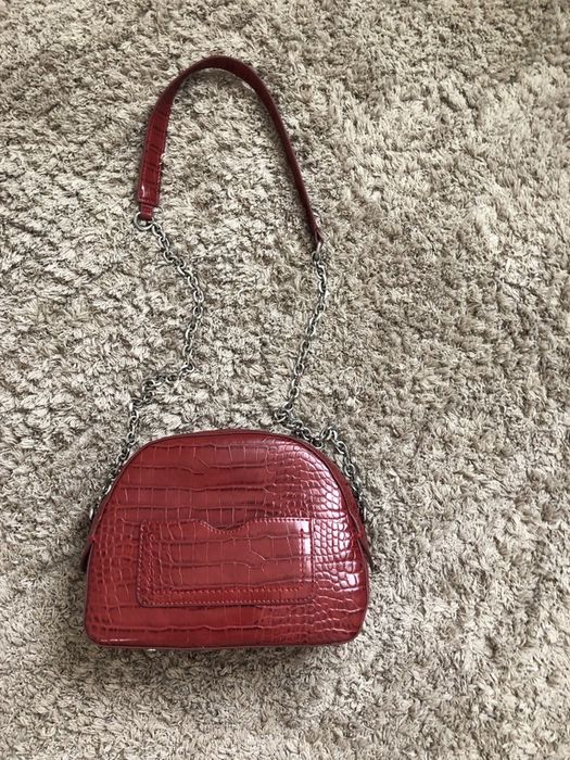 Сумка zara красная