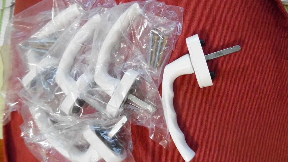 Klamka do okien Hoppe Secustik Luxembourg biała Nowa