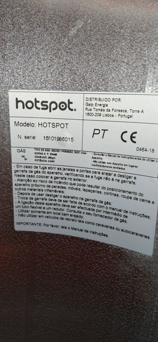Hotspot 4000 w como novo. Usado uma vez