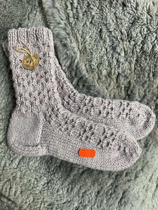 Шкарпетки великих розмірів 43-44;44-45. Шерсть альпаки. Шерсть 100%.