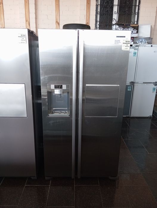 Холодильник SIDE-BY-SIDE Samsung RSG5FURS нержавейка серый из Германии