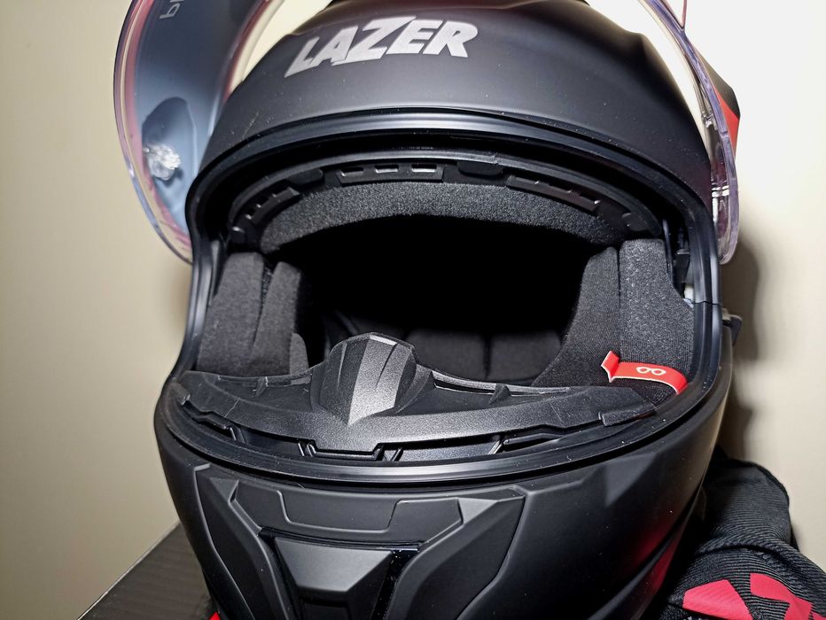 Kask motocyklowy LAZER Rafale - rozmiar XL - z blendą - NOWY