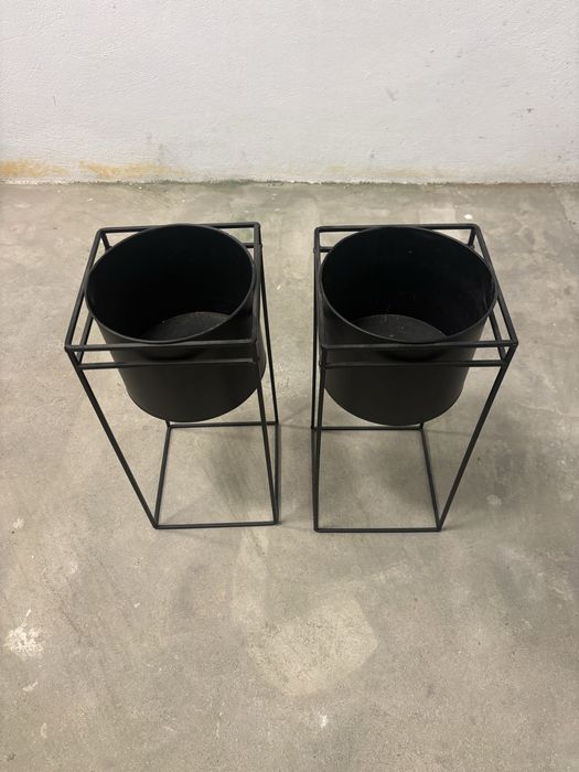 Vasos Metal Pretos