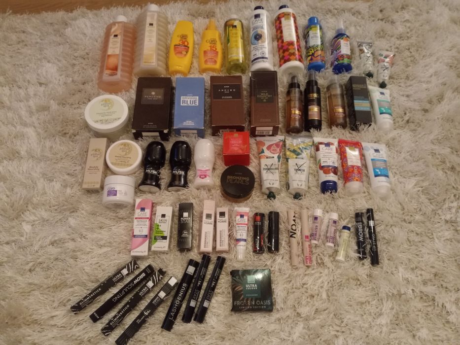 Avon Mega zestaw kosmetyków 57 sztuk. Nowe!!!