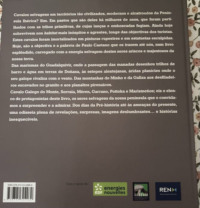 Livro Cavalos selvagens ibericos