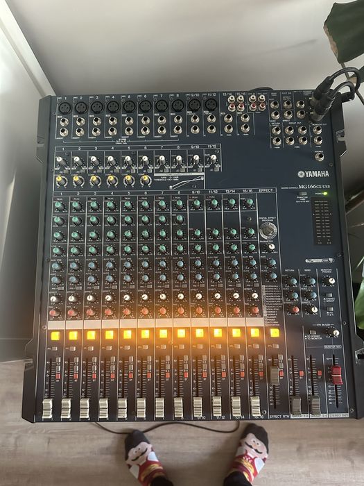 Mikser mixer Yamaha mg 166cx USB- JAK NOWY!!