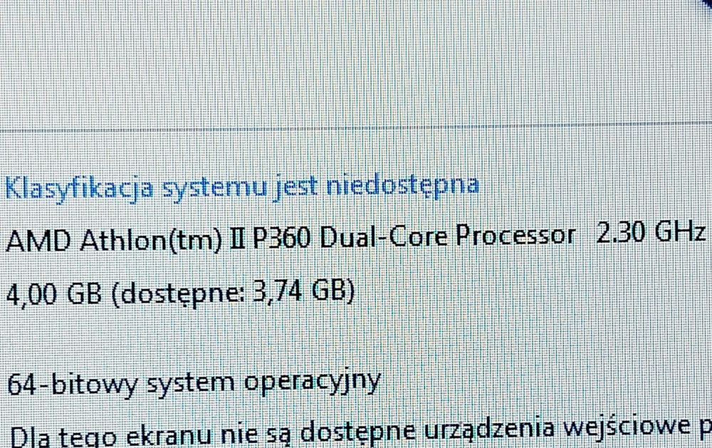 Laptop HP DV6 AMD działa