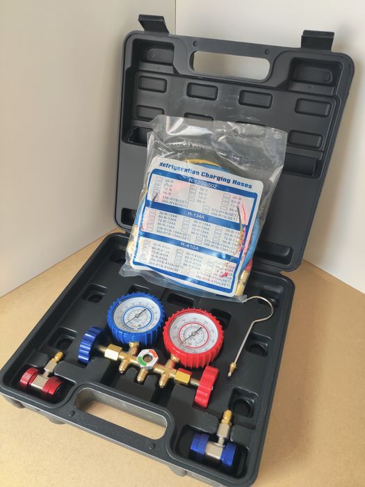 Manómetros para refrigeração/ar condicionado. Novo/Garantia