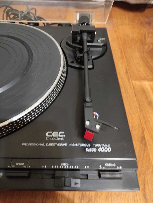 Акустика Виниловый Проигрыватель Chuo Denki C.E.C. Disco 4000 MADE IN JAPAN
