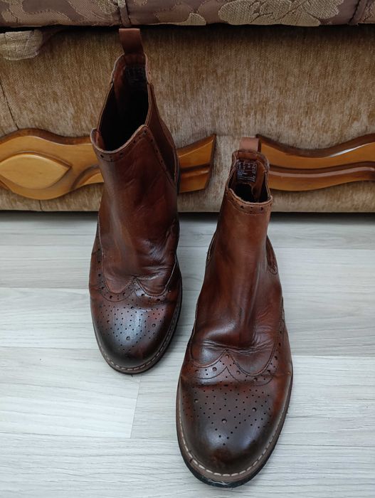 Черевики ботінки чоловічі шкіряні Clarks розмір 43
