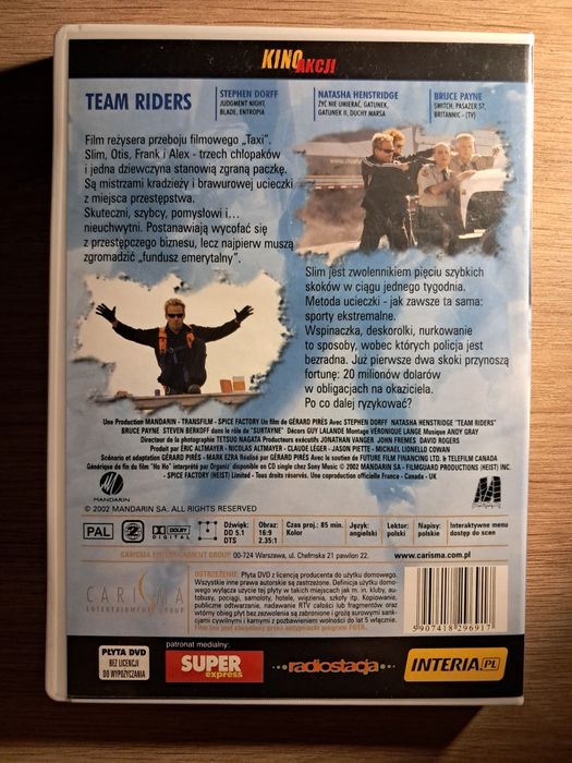 Riders | Dorff | Henstridge | DVD