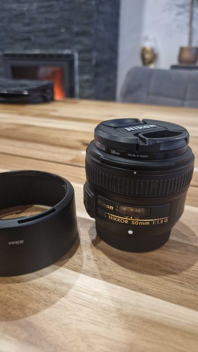 Lente Nikon AF-S Nikkor 50mm 1:1.8 G