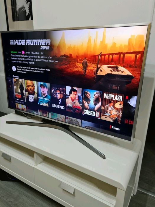 Samsung 55 Cali 4K UHD Smart Tv LED Wifi Matryca Va DVB T2 Dowóz