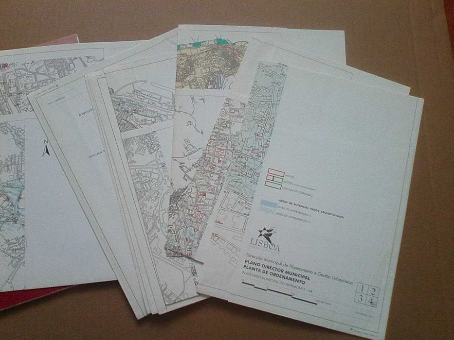 PDM Lisboa - livro + plantas