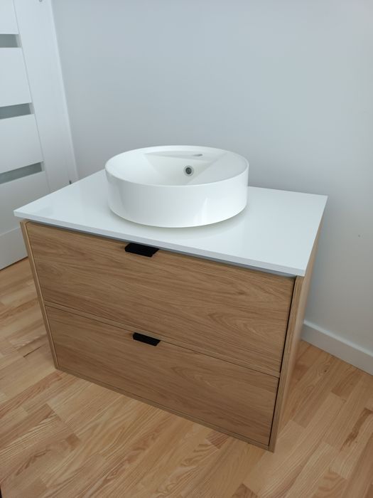 Szafka łazienkowa z blatem 80cm