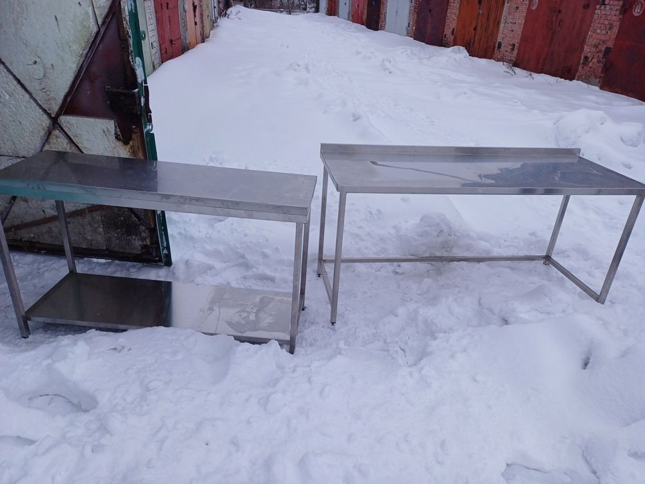 Столи з нержавійки