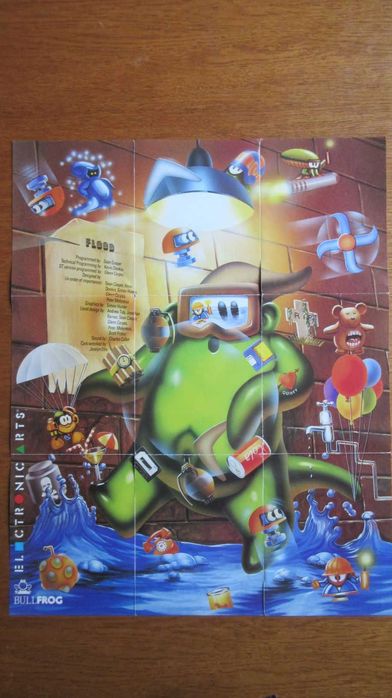 Oryginalna gra Atari ST: Flood