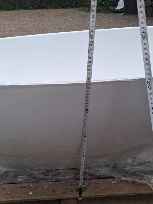 Wanna wolnostojąca kamienna dolomit dolomitowa