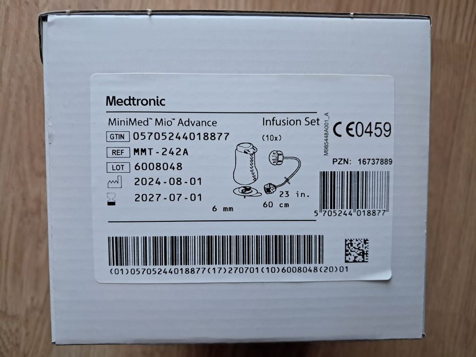 Mio Advance 6mm/60cm do pomp insulinowych