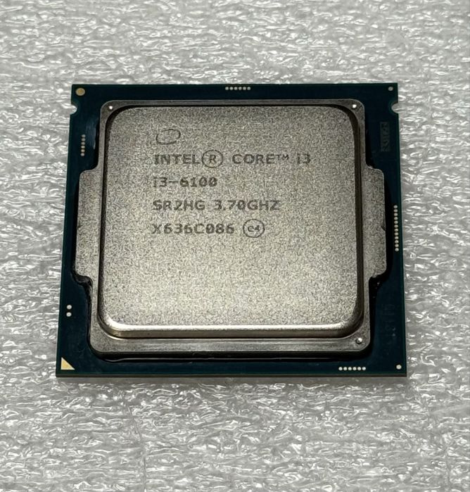 Intel Core i3-6100 (3.7GHz, 2 ядра / 4 потоки, LGA1151)