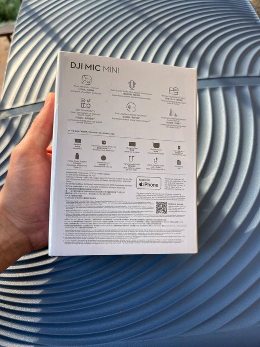 НОВІ • DJI Mic Mini 2TX+1RX – мікрофон