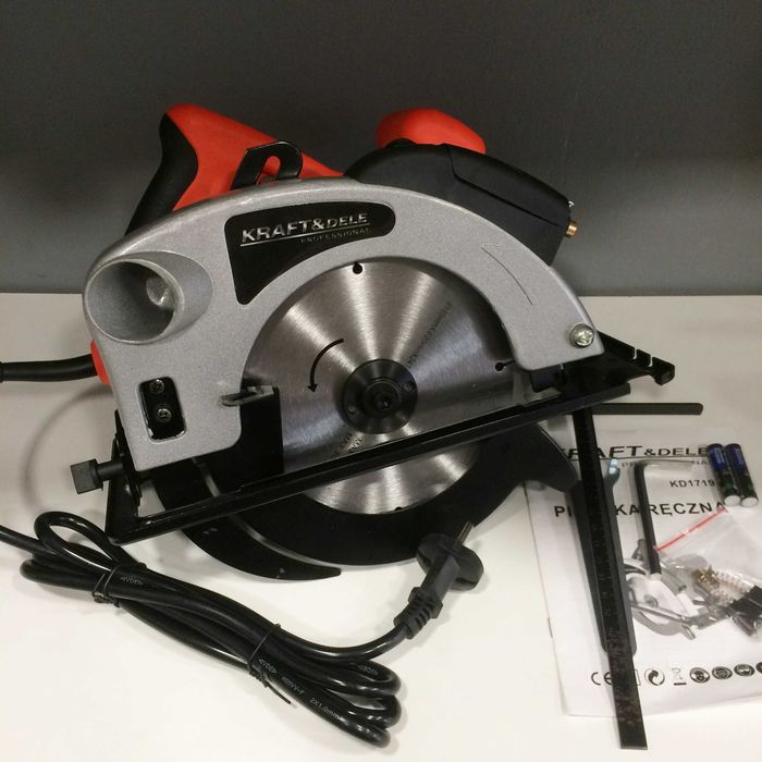 Pilarka elektryczna ręczna tarczowa 185mm 2850W laser KD1719