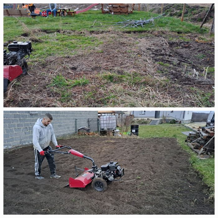 Wycinka drzew usługi rębakiem