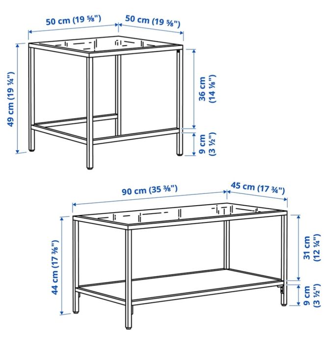 Mesa de Encaixe 90x50