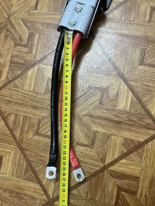 Anderson 175a разъем кабель 2awg 90см