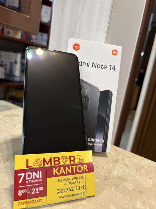 [3966/25] Xiaomi Redmi Note 14 !!Nowy!!