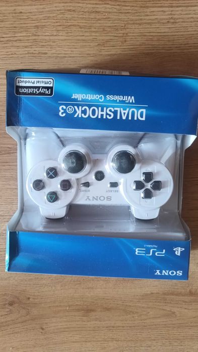 PS3 - pad bezprzewodowy - biały