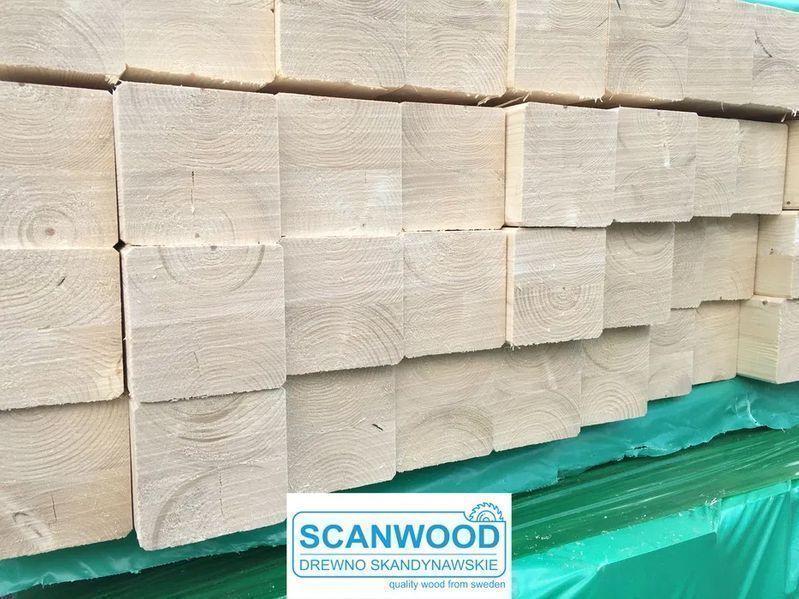 Belka C24 100x100 DUO klejone Altana Pergola Drewno konstrukcyjne