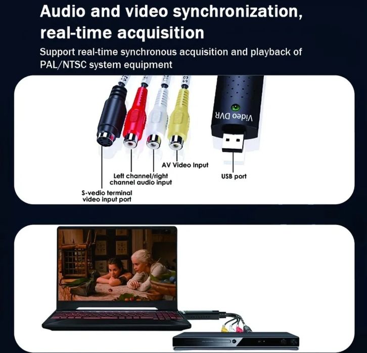 Konwerter USB VHS to Digital