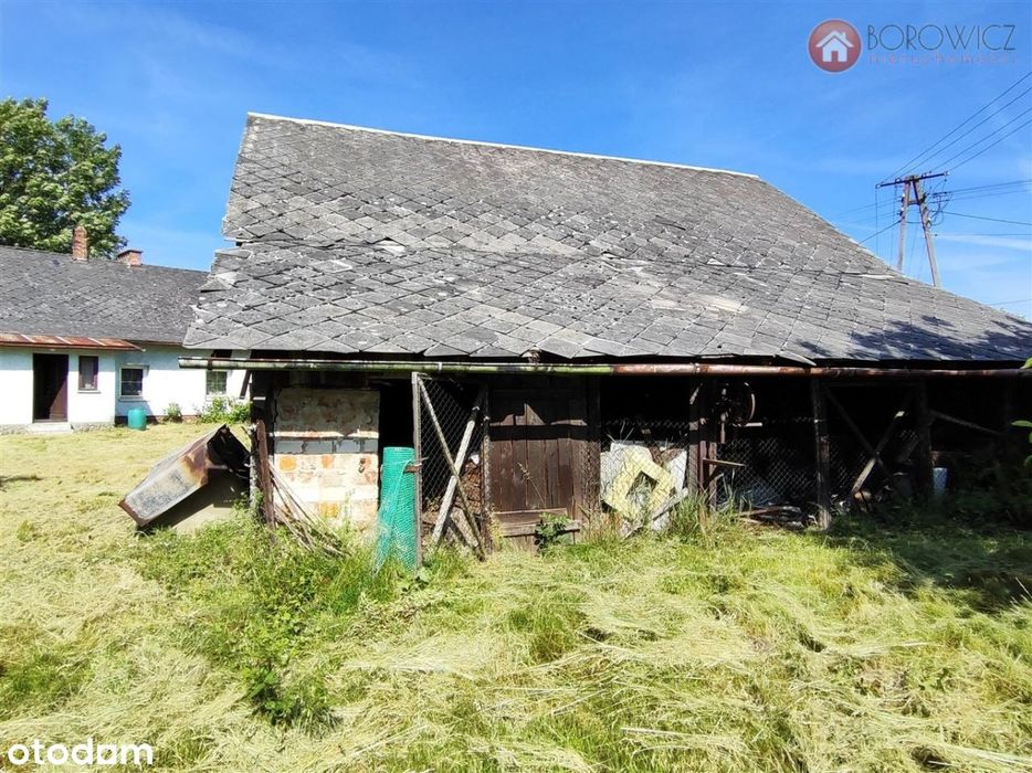 Rybarzowice dom do remontu na dużej działce