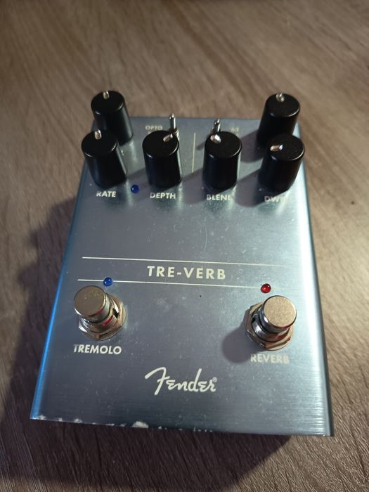 Pedal Fender Tre-Verb (Reverb & Tremolo)
