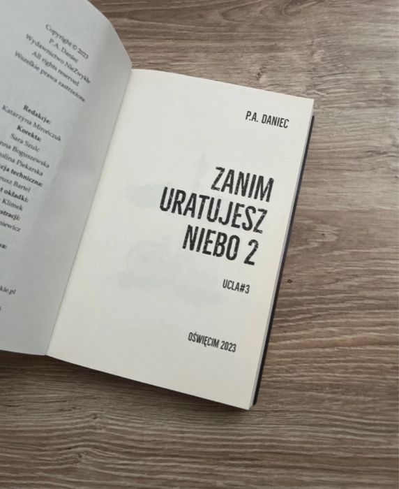 „zanim uratujesz niebo 2” p.a. daniec 16+