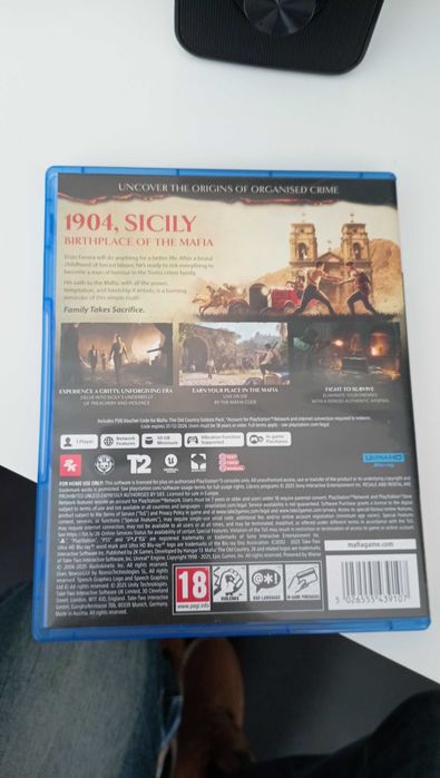 Jogo máfia the old country ps5