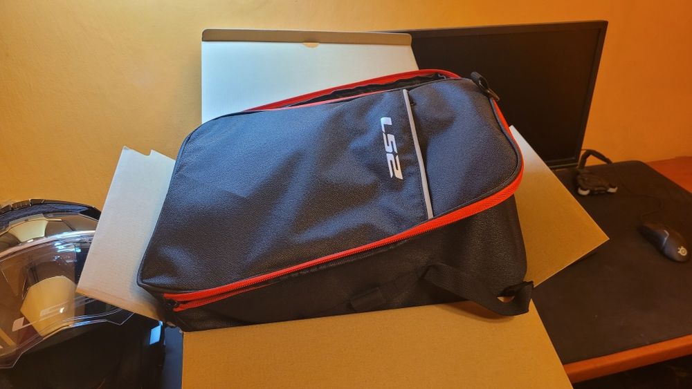 Kask LS AVANT X - XXXL (65-66) FF901 ece22.06 + CARDO EDGE (centralka)