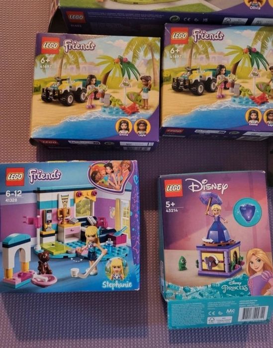 Wielki ZESTAW Lego FRIENDS domek kamperna drzewie