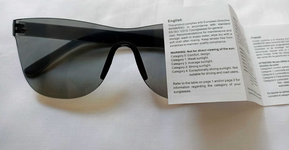 Okulary przeciwsłoneczne Trendy STYLE, czarne