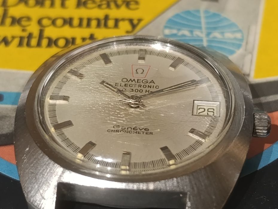 Zegarek Omega geneve kamerton f300Hz