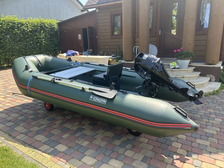 Sprzedam ponton Kormoran 360D z silnikiem Tohatsu 9.8