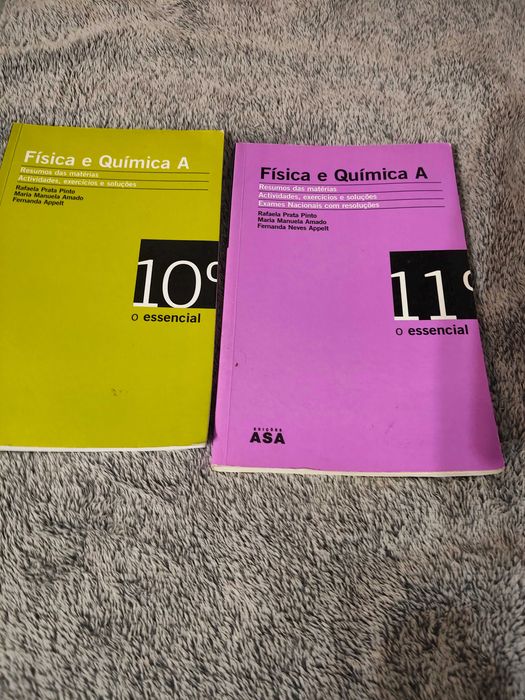Livros física e química A
