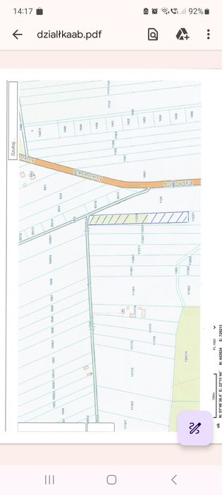 Działka 55 arów Krzywda