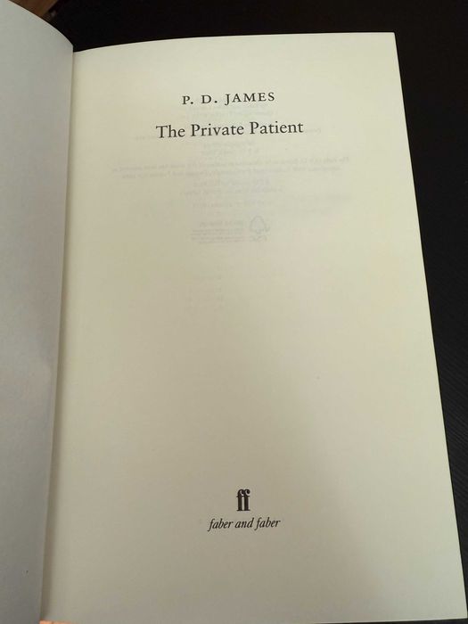 P. D. James – The Private Patient