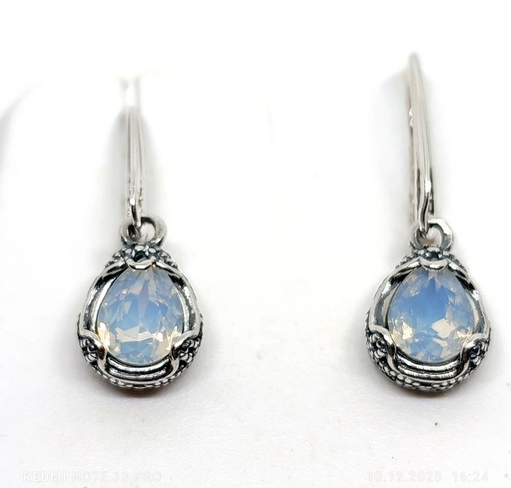 Kolczyki srebrne wiszące