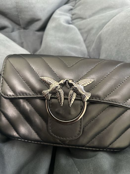 Сумка пінко pinko італія шкіра