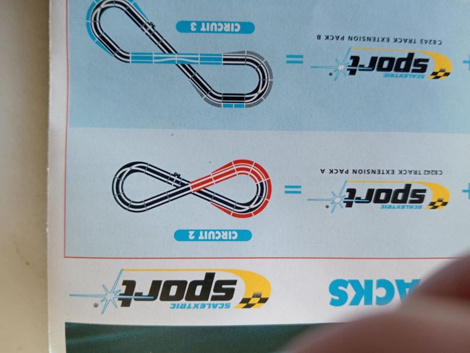 Pista de carrinhos telecomandados scaletrix